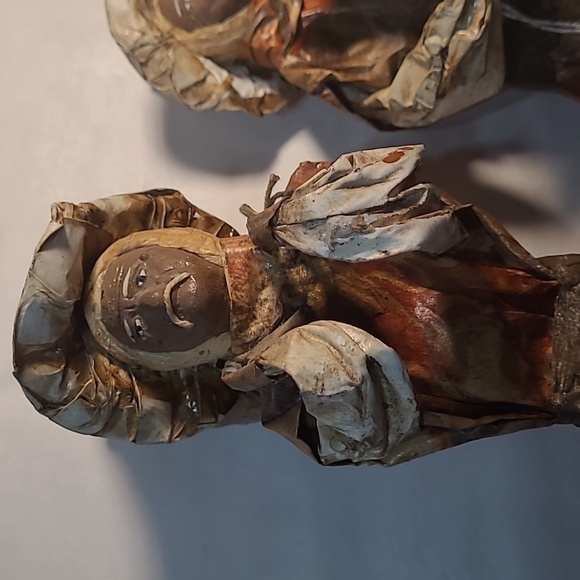 Paper Machete Statue Bundle of 2 Unique Pieces - Picture 3 of 12